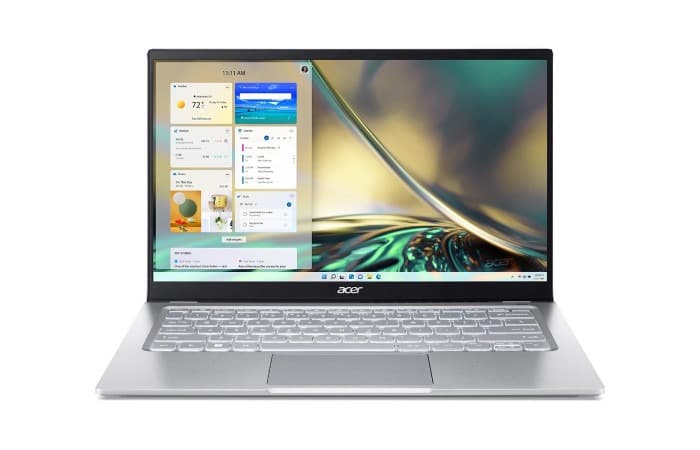 ACER SWIFT 3 SF314-512-518J INTEL CORE 15-1240P PROCESSOR | 16 GB RAM | 512 GB SSD STORAGE | 14" INCH FHD DISPLAY | FP READER | BACKLIT KEYBOARD | WIN 11