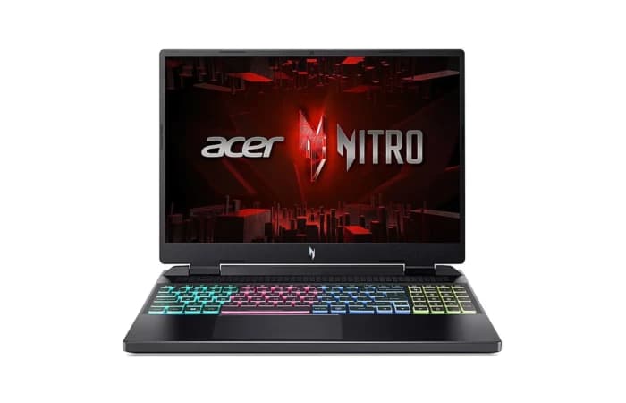 Acer Nitro 16 AN16-51-72LX Intel Core i7-13620H Processor | 16GB RAM | 1TB SSD Storage | 16-inch FHD 165HZ Display | NVIDIA Geforce RTX 4050 6GB Graphics | RGB Backlit Keyboard Laptop