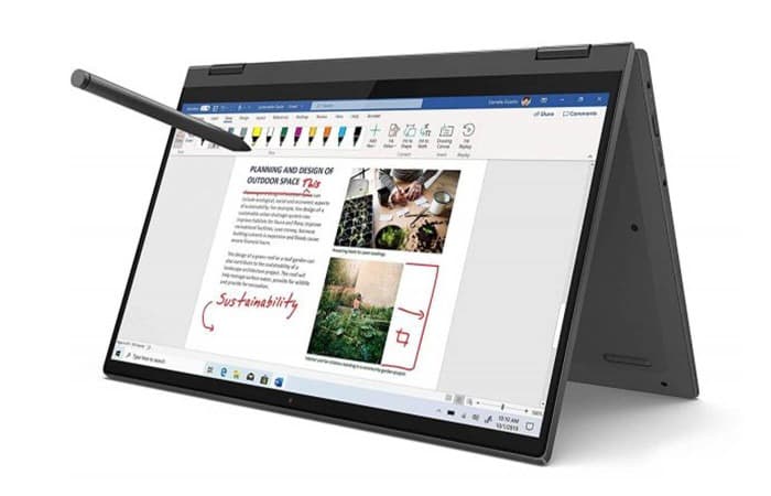 Lenovo Flex 14 (AMD Ryzen 5 5500U Processor | 16GB RAM | 512GB SSD | AMD Radeon Graphics | 14" FHD Touchscreen Display)