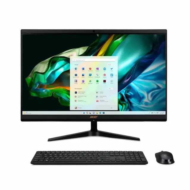 Acer Aspire C24-1800 AIO All-in-One Desktop (Intel Core i5 12th Gen 12450H Processor | 8GB RAM | 512GB SSD | Intel UHD Graphics | 23.8" FHD Display)