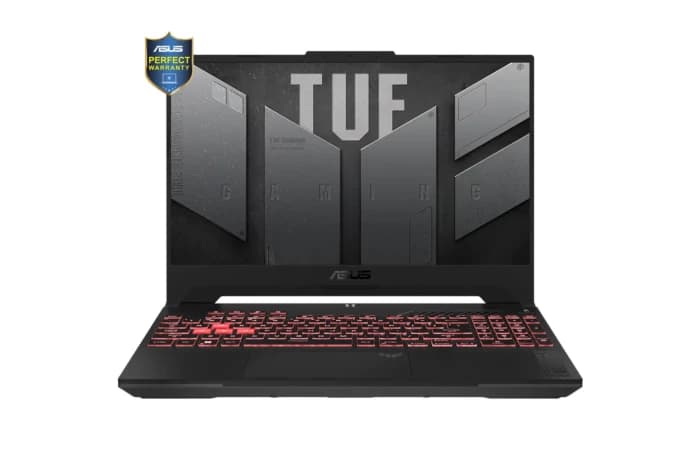 ASUS TUF Gaming A15 FA507 (AMD Ryzen 7 7435HS Processor | 16GB RAM | 512GB SSD | NVIDIA RTX 4050 6GB Graphics Card | 15.6" FHD 144Hz Display)