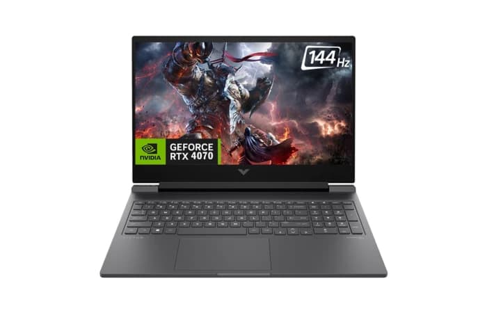 HP Victus 16 Gaming Laptop, 16-S1024DX (AMD Ryzen 7 8845HS Processor | 16GB RAM | 512GB SSD | NVIDIA GeForce RTX 4070 8GB Graphics Card | 16" FHD (1920 x 1080) 144Hz IPS Display | 1 Year Warranty)