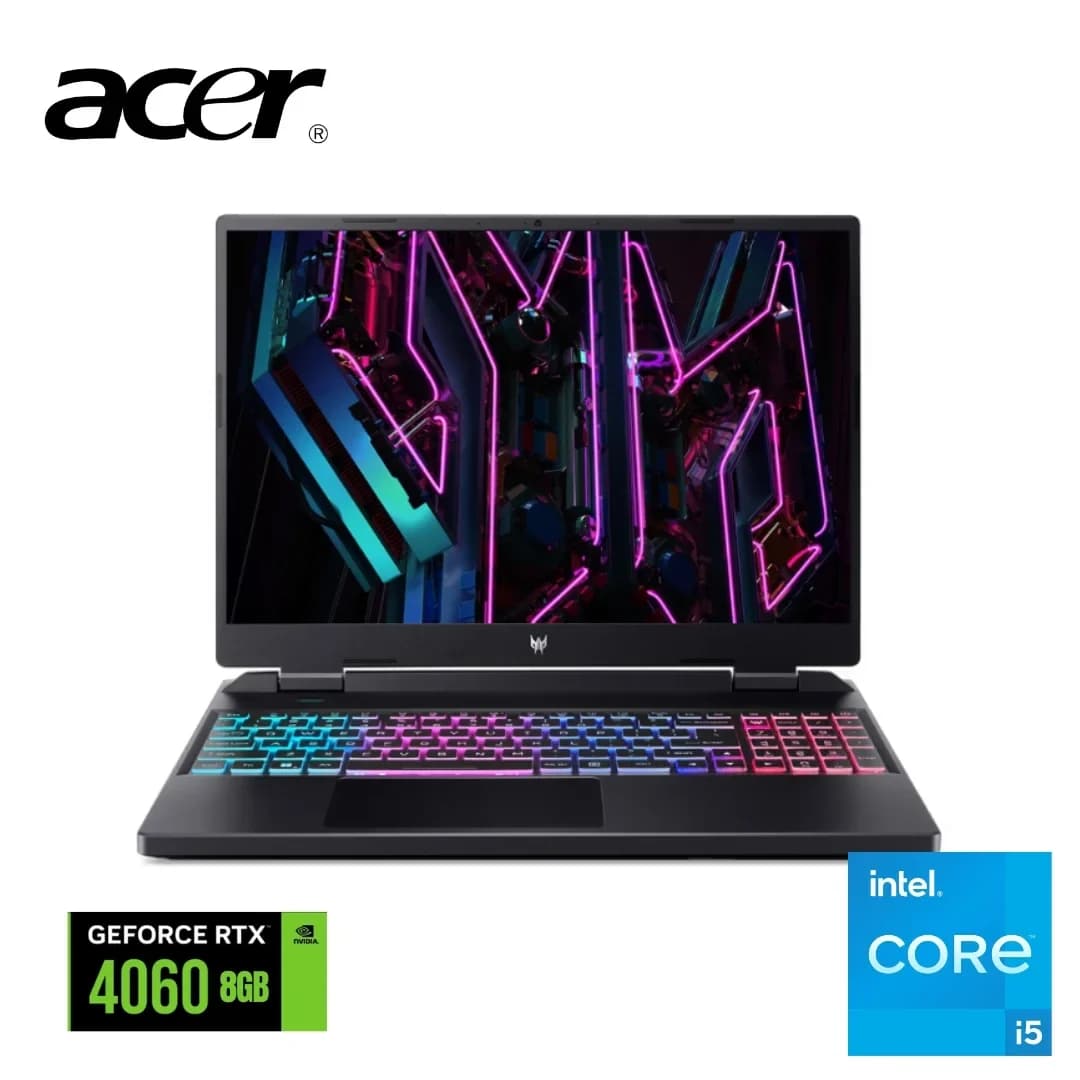 Acer Predator Helios Neo 16 Intel Core i5-13500HX RTX 4060 8GB Graphics – 16GB DDR5 RAM – 1TB NVMe Gen 4 SSD – 16″ WUXGA 165Hz Display – Windows 11 Home
