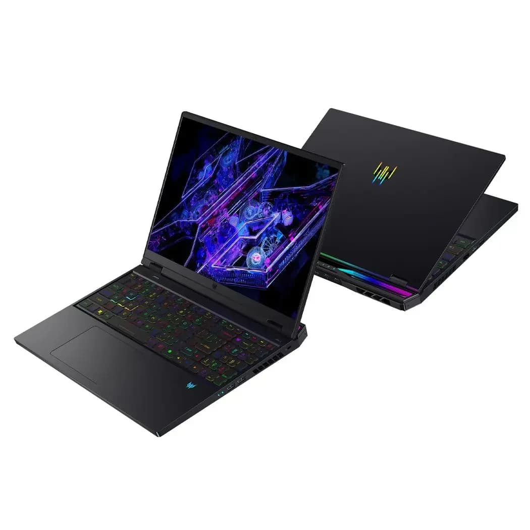 Acer Predator Helios Neo 16 (Intel Core Ultra 7 15th Gen 255HX Processor | NVIDIA GeForce RTX 5060 8GB Graphics | 16GB RAM | 512GB SSD | 16" WQXGA OLED 240Hz Display | 4-Zone RGB Backlit Keyboard | 3 Years Warranty)