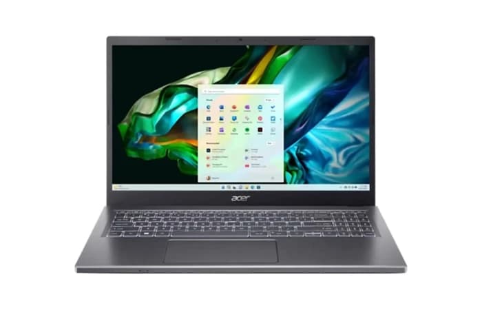 Acer Aspire 5 Gaming Intel Core i5 12th gen (12-Cores) (8 GB/512 GB SSD/Windows 11 Home/4 GB Graphics/NVIDIA GeForce RTX 2050) A515-57G/ Gaming Laptop (15.6 inch, Steel Gray 1.8 Kg backlit keyboard finger print