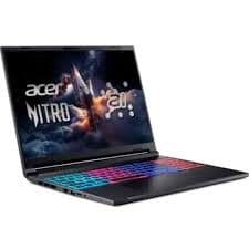 Acer Nitro V 16S (Intel Core 7 240H Processsor | RTX 5060 8GB Graphics | 16GB DDR5 RAM | 1TB NVMe Gen4 SSD | 16″ WUXGA IPS 180Hz Display | RGB Backlit Keyboard | Black)
